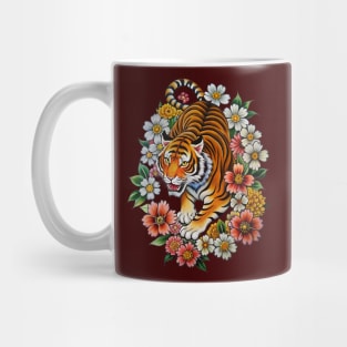 Japanese Tiger Tattoo Mug